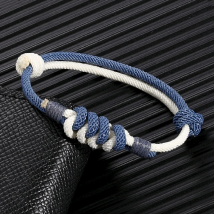 MKENDN Mens Women Adjustable Thread Milan Rope Bracelet For Lovers Distance Couple Bracelete Minimalist Yoga Meditation Bracelet