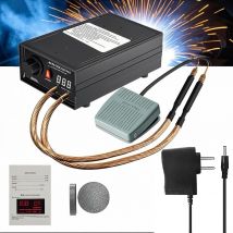 Mini kit de soldadura por puntos de 8000W, paquete de batería DIY 18650, máquina de soldadura por puntos portátil, bolígrafo para 0,3mm, 1200A, tira de níquel