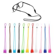 KAMMPT 5 Pieces Per Set Adjustable Elastic Glasses Strap Soft Anti-slip Silicone Eyeglasses Rope High Quality Eyewear Lanyards