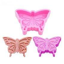 Butterfly Mousse Cake French Cake Chocolate Dessert Silicone Mould DIY Butterfly Aroma Candle Plaster Art Ornament Drip Mould