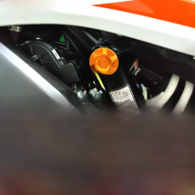 CNC Aluminum Frame Hole Insert Cap Carved Decorative Cover Plug for KTM 790 Adventure 790 Adventure R 790 Duke 2019-2021