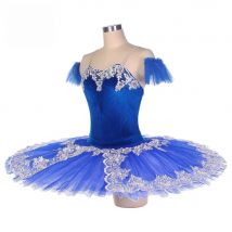 BLL406 Dance Favourite Ballet Tutus  Pre-professional ballet tutu pancake tutu Roayl Blue Ballet Tutu