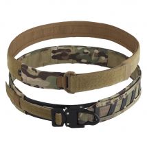Battle Belt Camo Style MOLLE Tactical Belt Outdoor Hunting Training Inner Outer Double Waist Belt with Magnetic Locate System