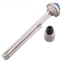 DERNORD Electric Water Heater DN25 1"BSP Immersion Heating Element for Brewing 230v 3500w 240v 2400w SUS304