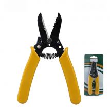 6 inch Multifunction Wire Stripper PVC Handle+42# Steel Decrustation Pliers Peelable 0.25-0.8mm²/20-30AWG Wire
