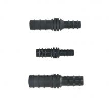 5pc Garden Irrigation 20/16/12/8mm Pe Tube Reducing Barb Connector 3/8" 1/2" 3/4" Garden Hose Barbed Coupler Irrigator Fitting