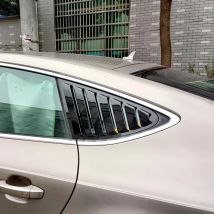 A7 Rear Window Fender Gloss Black Side Vent Shield For Audi A7 S7 2009~2017 Car Accessories