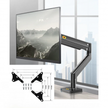 NB G40 22-40 inch Monitor Screen Desktop mount gas spring arm computer Holder 360 Rotate 3-15kgs with USB 3.0 Port clamp grommet