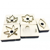 Custom Design Leather Punch Cutter Mould Cutting Dies Cliche Tool widding Numbers Alphabet  Envelope Leaves Flowers