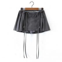 2024 New Spring Summer Women Female Sexy Polyester Brand Skirt