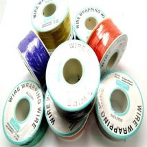 1PCS Welding Cable PCB Jumper Circuit Board 0.2mm Wire-Wrapping Electronic Hookup Wire 30AWG Cable 250m Red Black White Blue