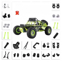 12428 Original Parts 0001-0050 Wltoys 12427 12423 RC Car Spare Parts rear axle/arm/wavefront box/gear/connecting /Suspension