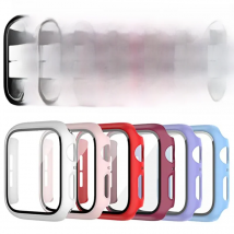 Case For Apple Watch Band 44mm 40mm 42mm 38mm 40 44mm 9 8 7 6 SE 5 4 3 Screen Protector PC Bumper iWatch 45mm 41mm Ultra 2 49mm