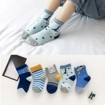 5Pairs/lot  Baby Socks Autumn Winter Warm Cotton Kids Socks Cute Girls Cartoon Animal Boys Infant Socks Baby Clothes Accessories