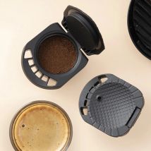 ICafilas Reusable Capsule Adapter for Dolce Gusto Coffee Capsule Convert Compatible with Genio S,Piccolo Machine Coffee Accesso