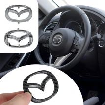 ABS Modified Car Steering Wheel Badge Sticker Accessories for Mazda Atenza Axela Demio CX3 CX5 MS RX8 CX-7 CX-9 CX-30 MX5 CX30