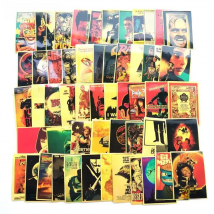 10/30/54pcs Classic Movie Sickers Luggage Laptop Art Painting Kill Bill Pulp Fiction Poster DIY Toy Decal Stickers Skateboard F5