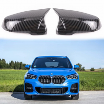 2pcs Glossy Black Side Wing modified Rearview Mirror Cover caps For BMW X1 F48 X2 F39 Z4 G29  2GT F45 F46 F52 F40 Toyota Supra