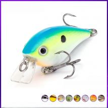 GOBASS Crankbait Lures Fishing Tackle New 2021 Rattling Baits Crank Wobblers For Pike Fishing Lure Hard Bait Artificial 55mm 6g