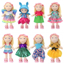 New lovely Doll Clothes Suit For Haba pacify doll Mali girl 30cm  Doll Accessories,Children's best playmate