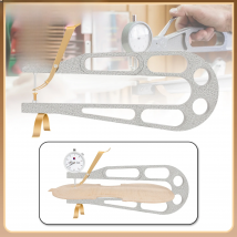 Violin Thickness Gauge Measuring Meter Tools for Fiddler/Cello/Bass/Guitar Aluminous Measurement Gauge dial indicator Luthier
