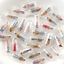 20pcFunny Handmade Cute Capsules Colorful Humanoid Fun Drop Earrings Female Creative Personality Make Earring Funny Jewelry Gift