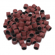 100x Metal Wood Rust Removal Sandpaper 1/2" 12.5 mm Polishing Sanding Bands Drum Sleeve Abrasive Rotary Tool Set Grit 80 120 180