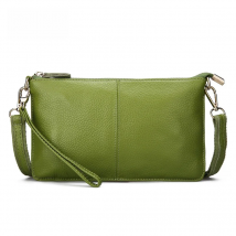 RanHuang Women Genuine Leather Day Clutches Candy Color Shoulder Bags Women's Fashion Crossbody Bags Small Clutch Bags