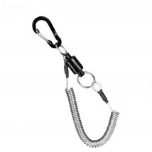 Booms Fishing MN2 Magnetic Release Clip 3.5 kg with Fishing Coil Lanyard Aluminum Carabiner Clips