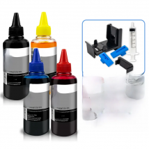 ALIZEO Universal Refill Ink Kit for Epson for Canon for HP for Brother Printer CISS Ink refillable printers dye Ink