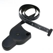 Body Waist Tape Measure 152cm/60 inch Retractable Height Measuring Ruler Muscle Measurement Tools Gym Home Sports