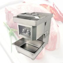 Stainless Steel Meat Slicer Commercial And Household Desktop Small Electric Meat Shred And Diced Machine