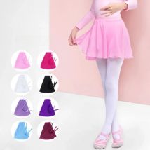 Ballet skirt Girls Dance Tutu Skirt Kids Tie Up Skirt Elastic skirt Girls Ballet Dress Dance Wear Summer Chiffon Skirts