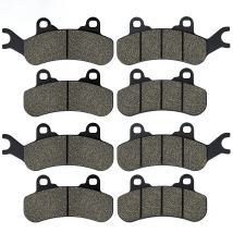 Motorcycle Front Rear Brake Pads for CAN AM Defender Max 2017 Maverick X3 17-23 Trial 800 1000 2018 Traxter T HD5 HD8 HD10 18-19