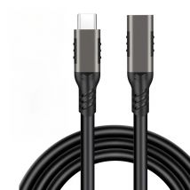 USB C Extension Cable Male to Female Type C USB3.2 10Gbps 100W Fast Charging Extender Cord USB-C for MacBook Pro Samsung Xiaomi