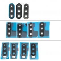 NEW For Huawei P30 / P30 Pro / P30 Lite Y7A Rear Camera Glass Lens Cover With Frame Holder with Sticker Replacement Spare Parts