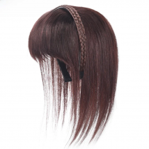 FOR Braid Headband Bangs Synthetic Bangs Hair Extension Fake Fringe Natural Hair Clip on Hairpieces for Women Invisible Natural