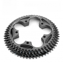 WUZEI Road Bike Chainwheel Folding 110/130 BCD Round Narrow Wide Sprockets 50/52/54/56/58/60T AL7075 BMX Bicycle Chainring