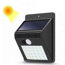 40LED Solar Lights Outdoor With 3 Mode Waterproof Motion Sensor Security Lighting LED Wall Street Lamp for Garden Porch Light