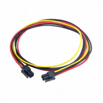 ATX Molex Micro Fit Connector 4Pin Male to Male Power cord Cable 60cm 2ft