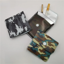 Potable Ashtrays Storage Bag Small Pocket Ashtray Outdoor Smoking Cigarette Cigar Ash Tray Travel Smoking Accessory Fireproof
