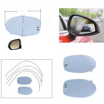 upgrade14.5*8cm Universal Quick Warm 12V Car Side Mirror Glass Heater heated Defogger Pad Mat remove Frost / fog/rain cover