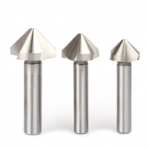 Versery 4.5-50mm 3 Flute 90 Degree HSS M2 6542 Countersink Chamfering Tool Drill Bits For Stainless Steel Aluminum Alloy