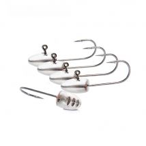 JOHNCOO 10pcs Head Hook 2g 3g 5g 7g 10g Jig Head Hook Soft Lure Worm Jigging Hook Rockfish Hook