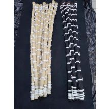 250g Natural White Black Horse Tail Hair Cello Double bass Violin Bow Hairs Horsehair Horsetail 80-94cm