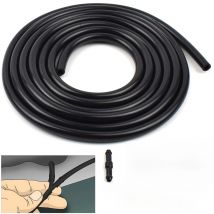 2m Universal Windshield Washer Nozzle Hose Tube Pipe Front Window Headlight Pump Wiper With Connector T Y Straight Water Joiner