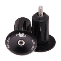 Road Mountain Bike Handlebar Cap Bicycle Handle Bar End Plugs Inflated Aluminum Alloy Lock Plug One Pairs Mtb Accessories Grips