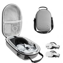 Hard Carrying Case Drop-resistant Portable Storage Bag Travel Carry Bag for Meta Quest 3/3S VR Headset Controller Accessories