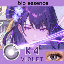 Bio-essence Cosplay Lenses Colored Contact Lenses for Eye Anime Lenses Hu tao Lenses Pink Lenses Genshin Impact Cosplay Lenses