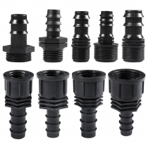 1/2 3/4 Female Male Thread To 1/2 3/4 1 Inch Garden Hose Barb Connector 16mm 20mm 25mm Plastic Hose Fitting Irrigation Pipe Fitt